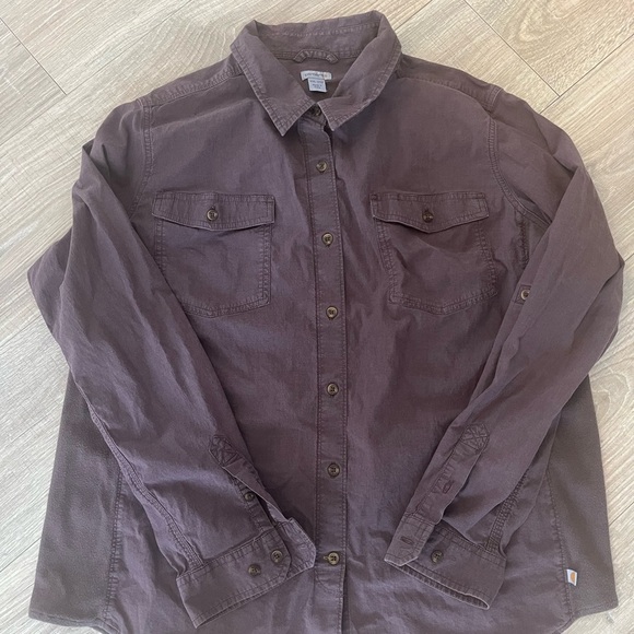 Carhartt Button Up Shirt Youth XXL - Picture 1 of 5